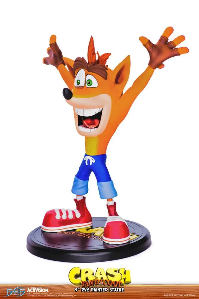 Crash Bandicoot N. Sane Trilogy PVC Statua Crash Bandicoot 23 cm fotografija proizvoda