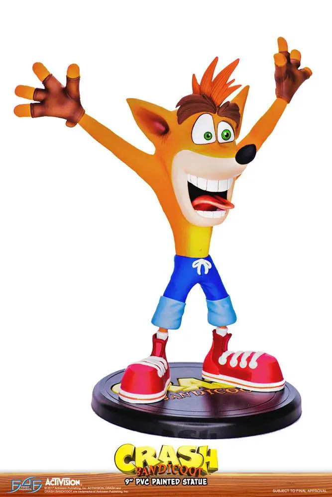 Crash Bandicoot N. Sane Trilogy PVC Statua Crash Bandicoot 23 cm fotografija proizvoda