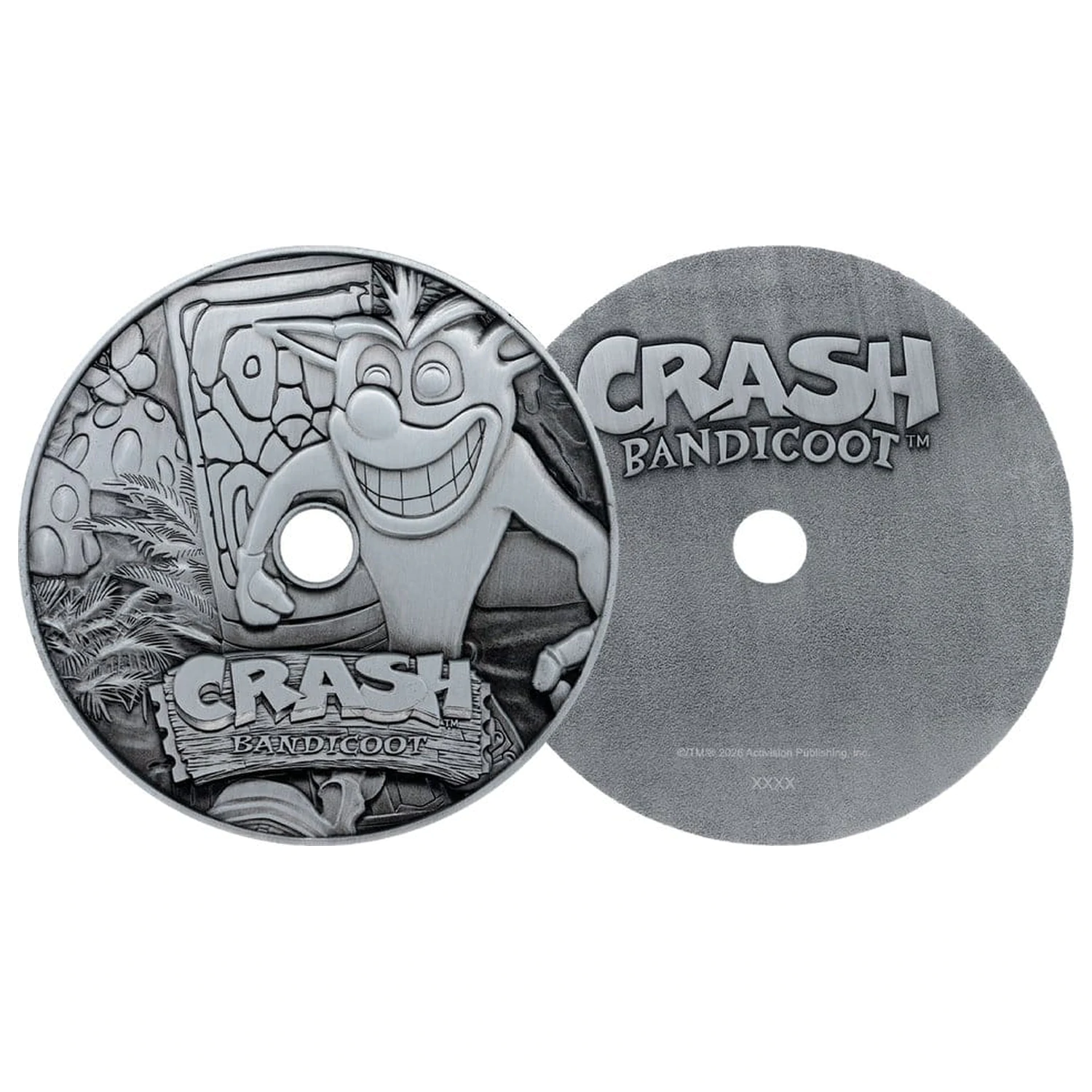 Crash Bandicoot Replica Metal CD-ROM Kolekcionarsko ograničeno izdanje 11 cm fotografija proizvoda