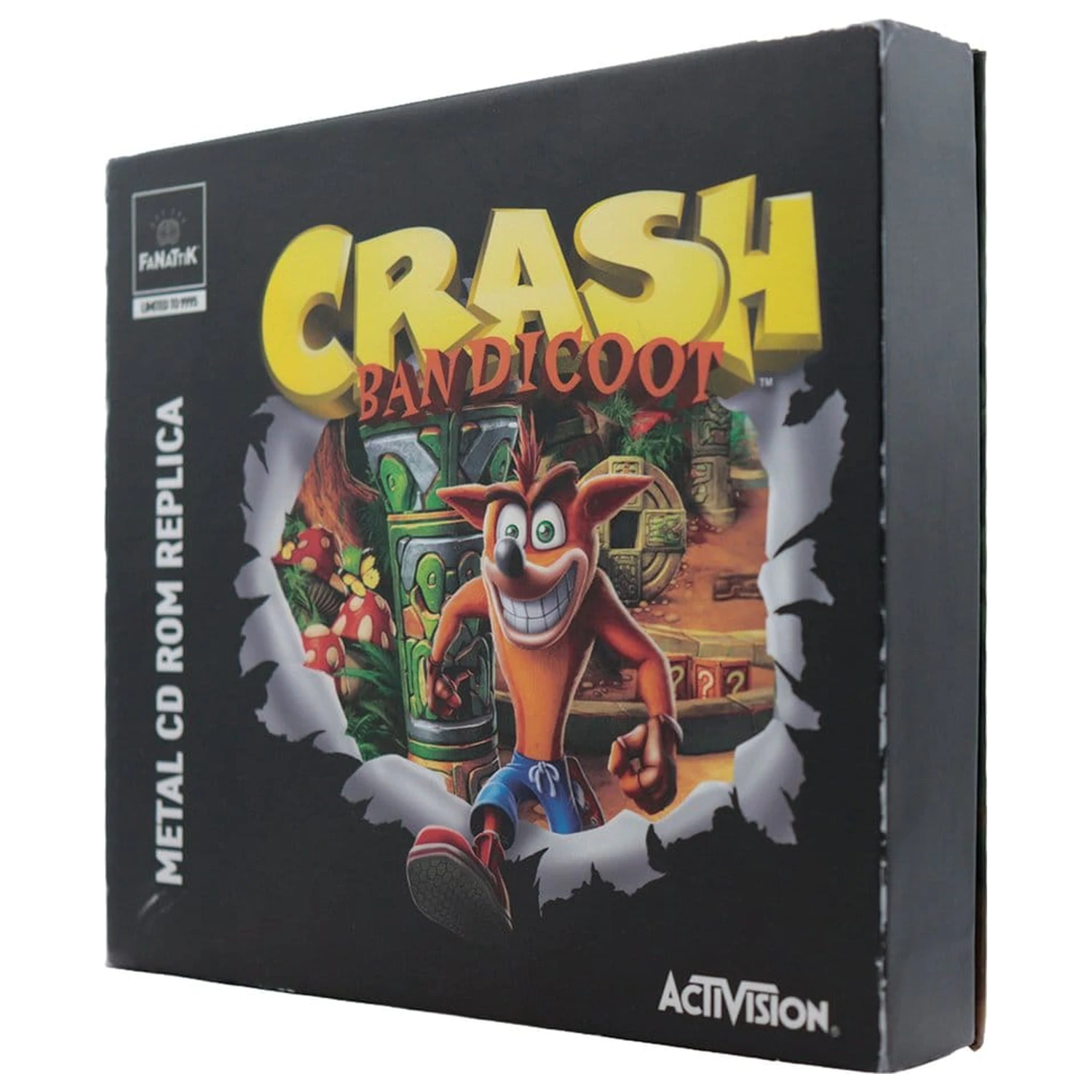 Crash Bandicoot Replica Metal CD-ROM Kolekcionarsko ograničeno izdanje 11 cm fotografija proizvoda
