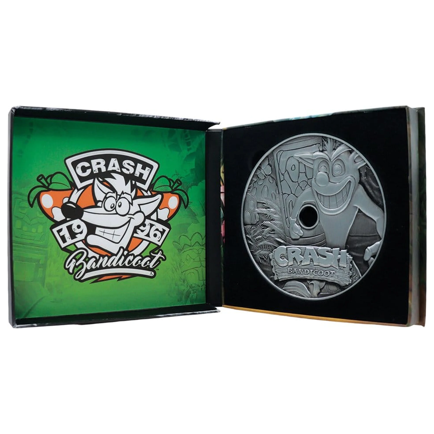Crash Bandicoot Replica Metal CD-ROM Kolekcionarsko ograničeno izdanje 11 cm fotografija proizvoda