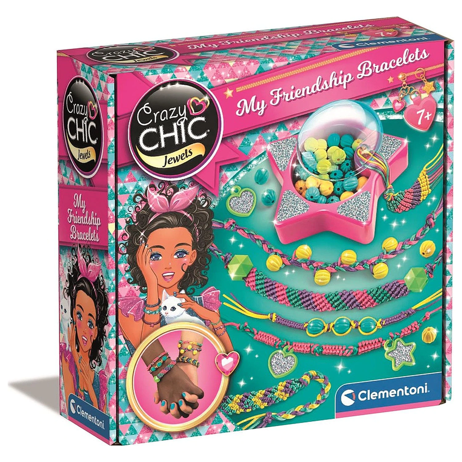 Crazy Chic Kreativni set za izradu narukvica prijateljstva fotografija proizvoda