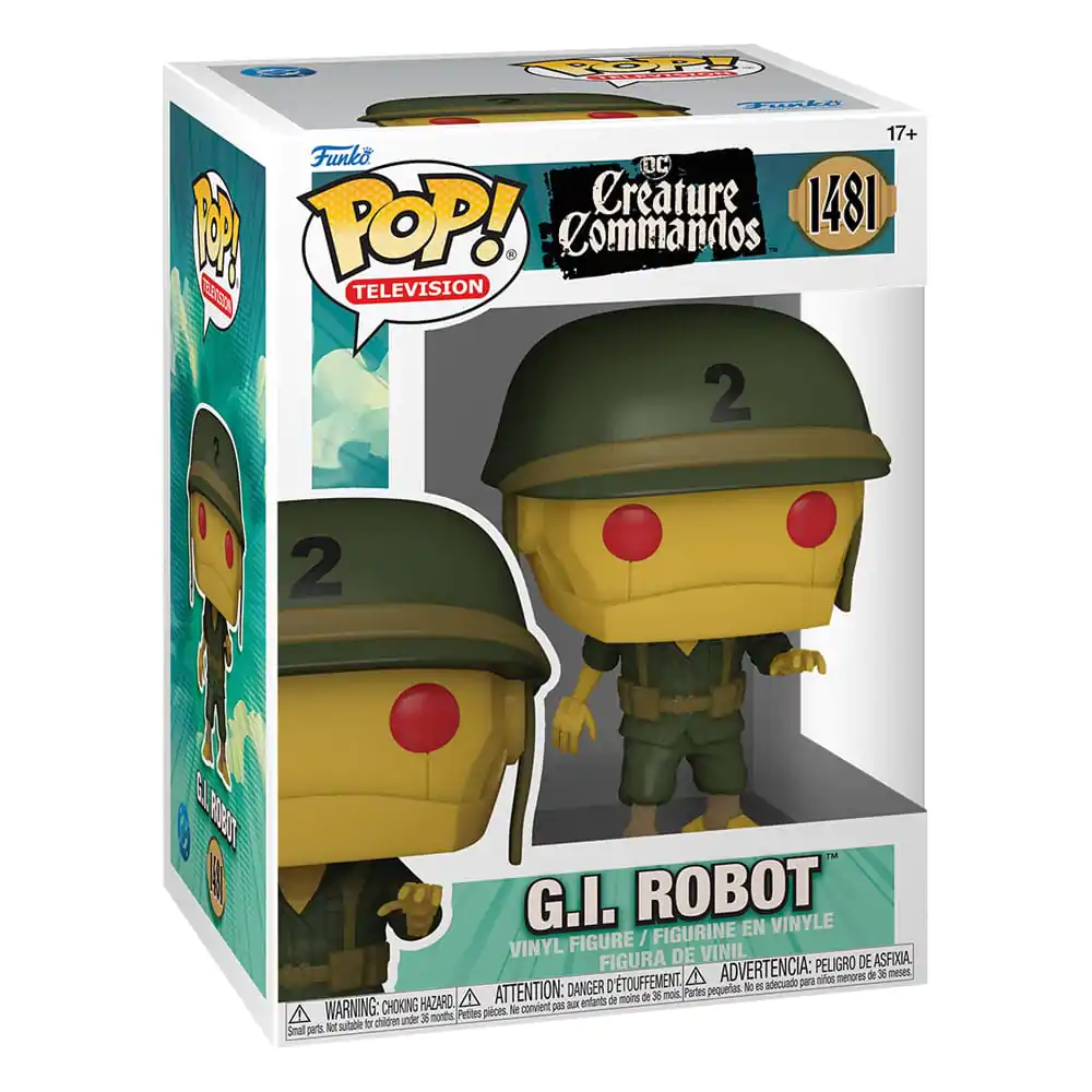 Creature Commandos Funko POP! TV Vinilna figura G.I. Robot 9 cm fotografija proizvoda