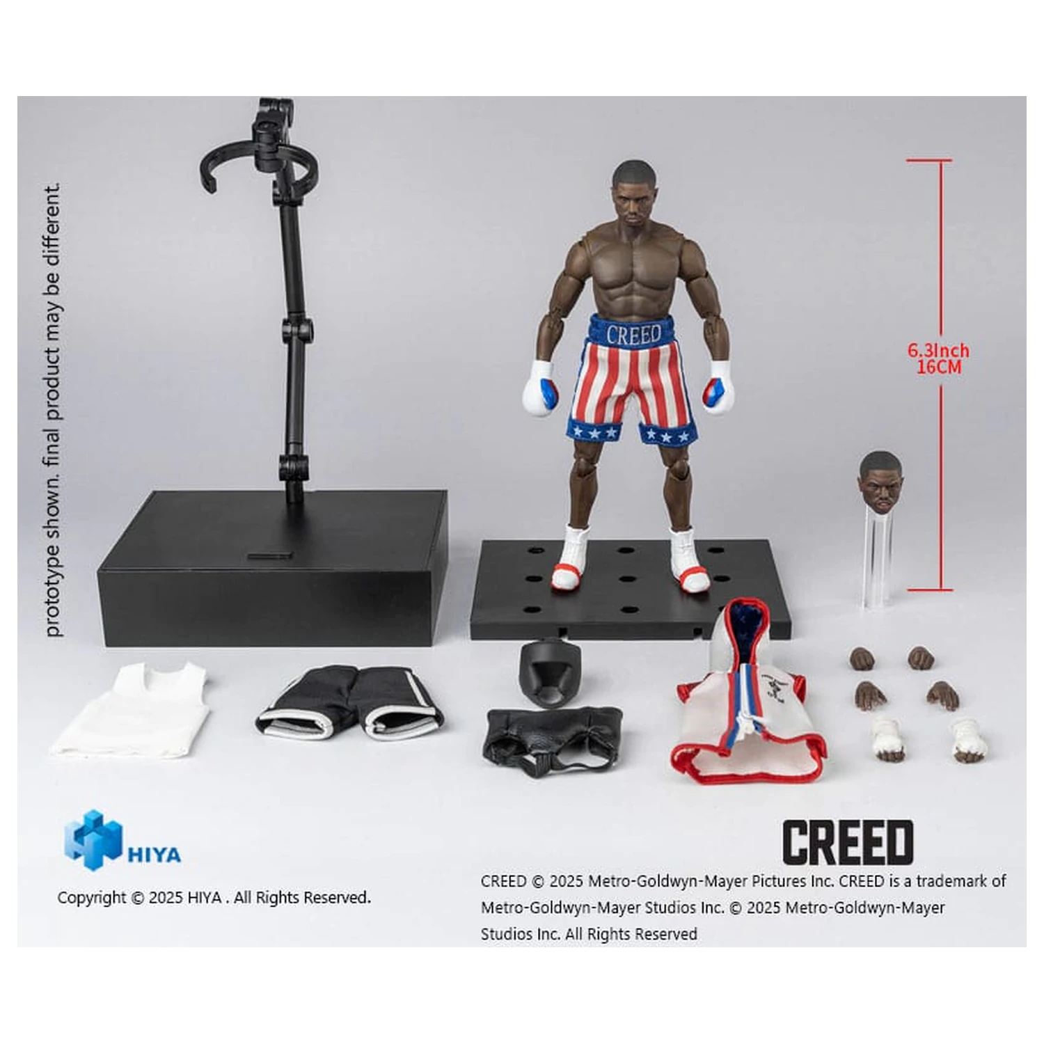 Creed (2015) Exquisite Super Series akcijska figura 1/12 Adonis Creed 16 cm fotografija proizvoda