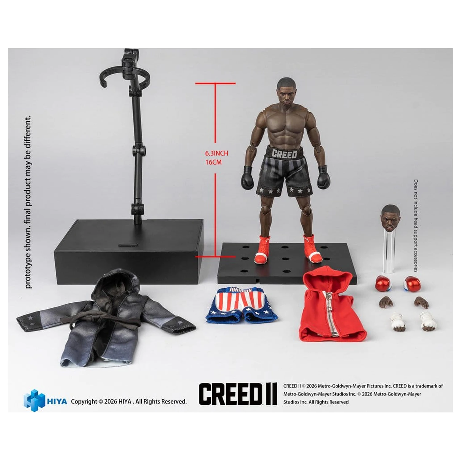 Creed II Izuzetna Super Akcijska figura 1/12 Adonis Creed 16 cm fotografija proizvoda