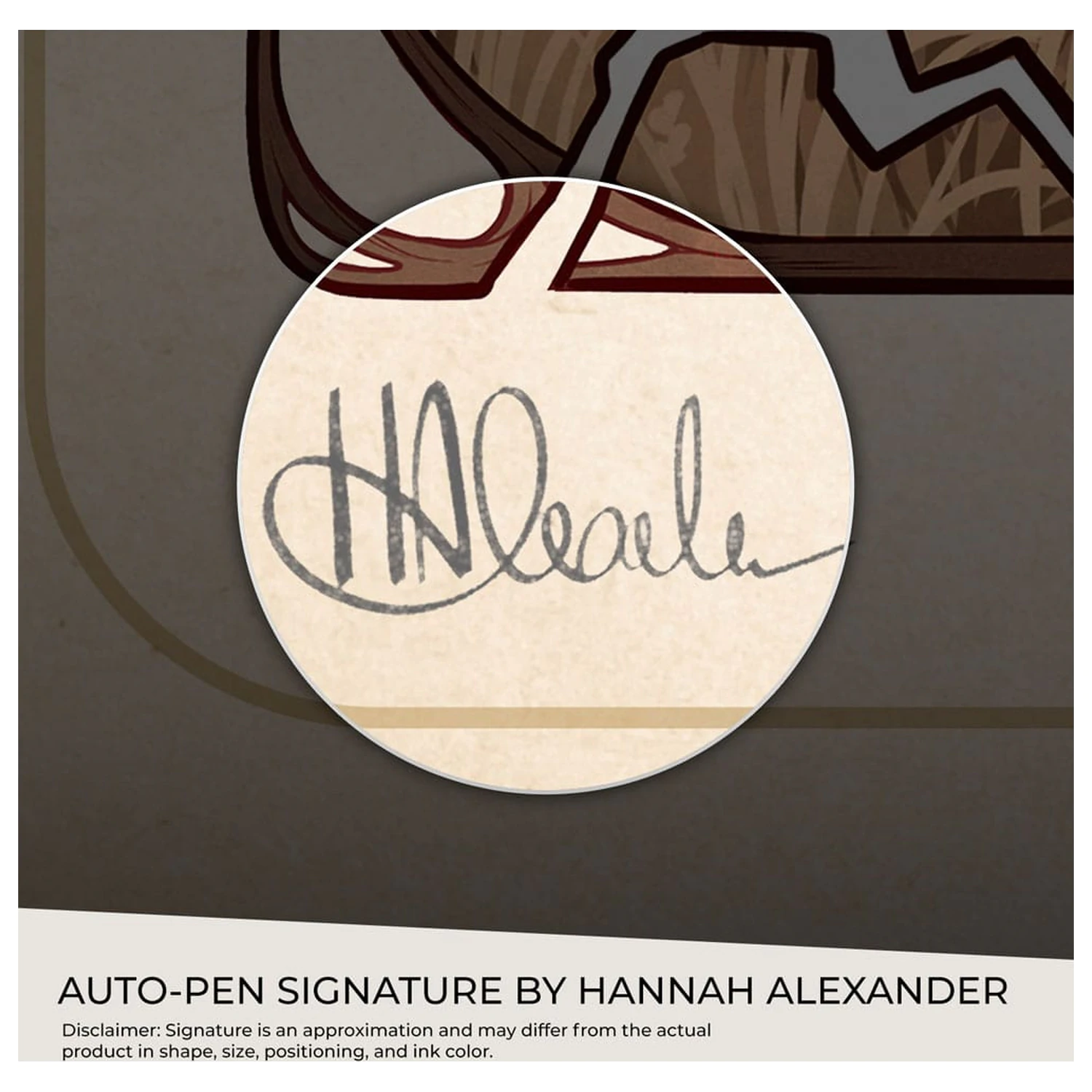 Critical Role Art Print Laura Bailey: 10th Anniversary Art Nouveau Illustrations 46 x 28 cm - bez okvira fotografija proizvoda