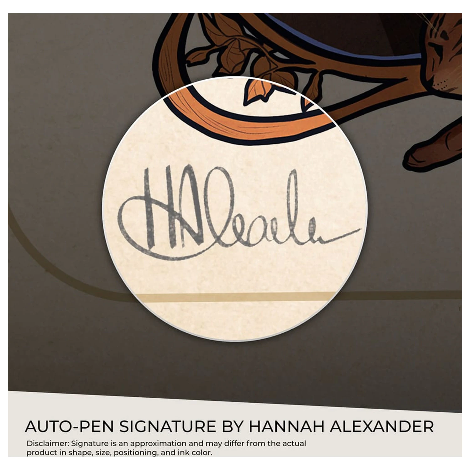 Critical Role Art Print Liam O'Brien: 10th Anniversary Art Nouveau Ilustracije 46 x 28 cm - neokvireno fotografija proizvoda