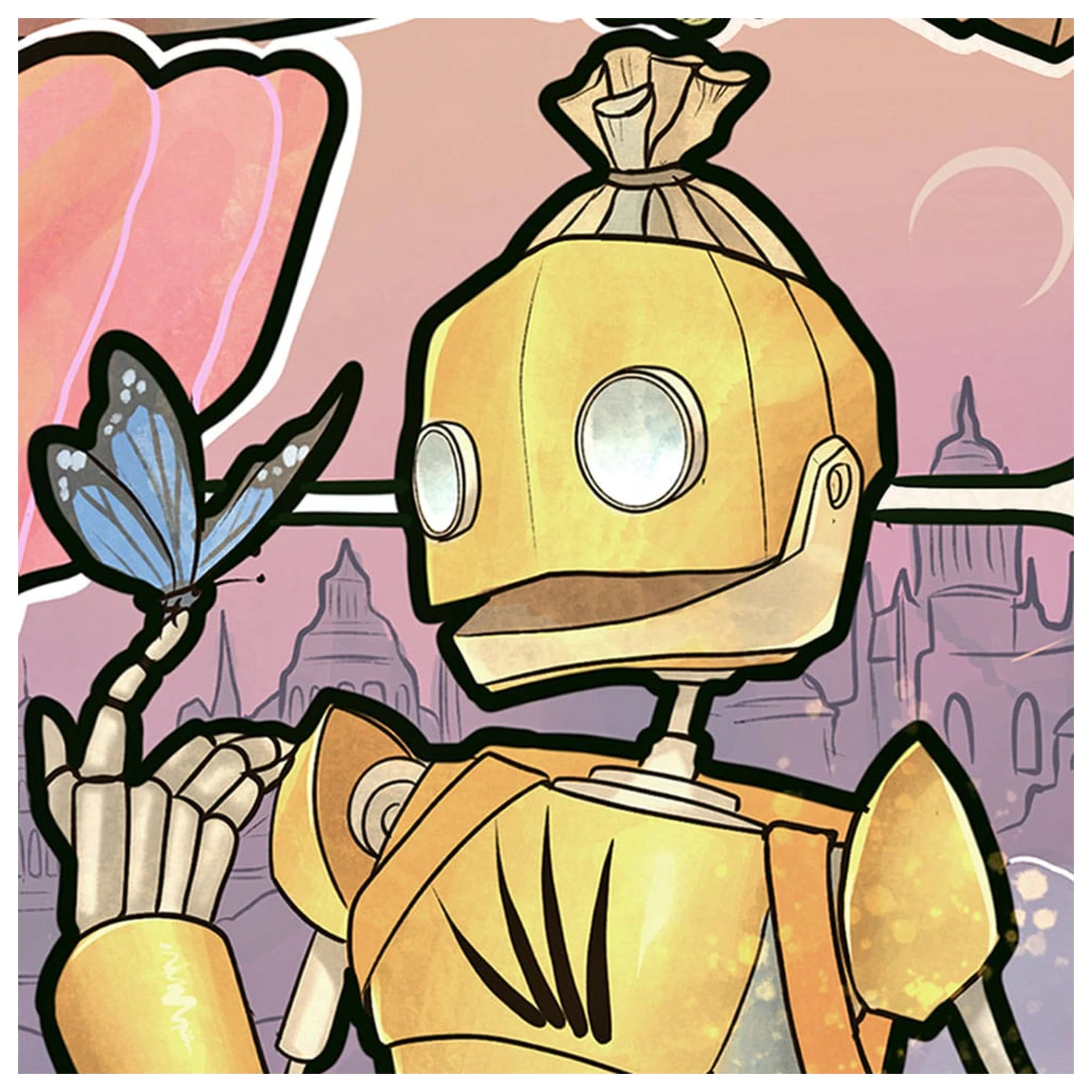 Critical Role Art Print Sam Riegel: 10th Anniversary Art Nouveau Illustrations 46 x 28 cm - bez okvira fotografija proizvoda