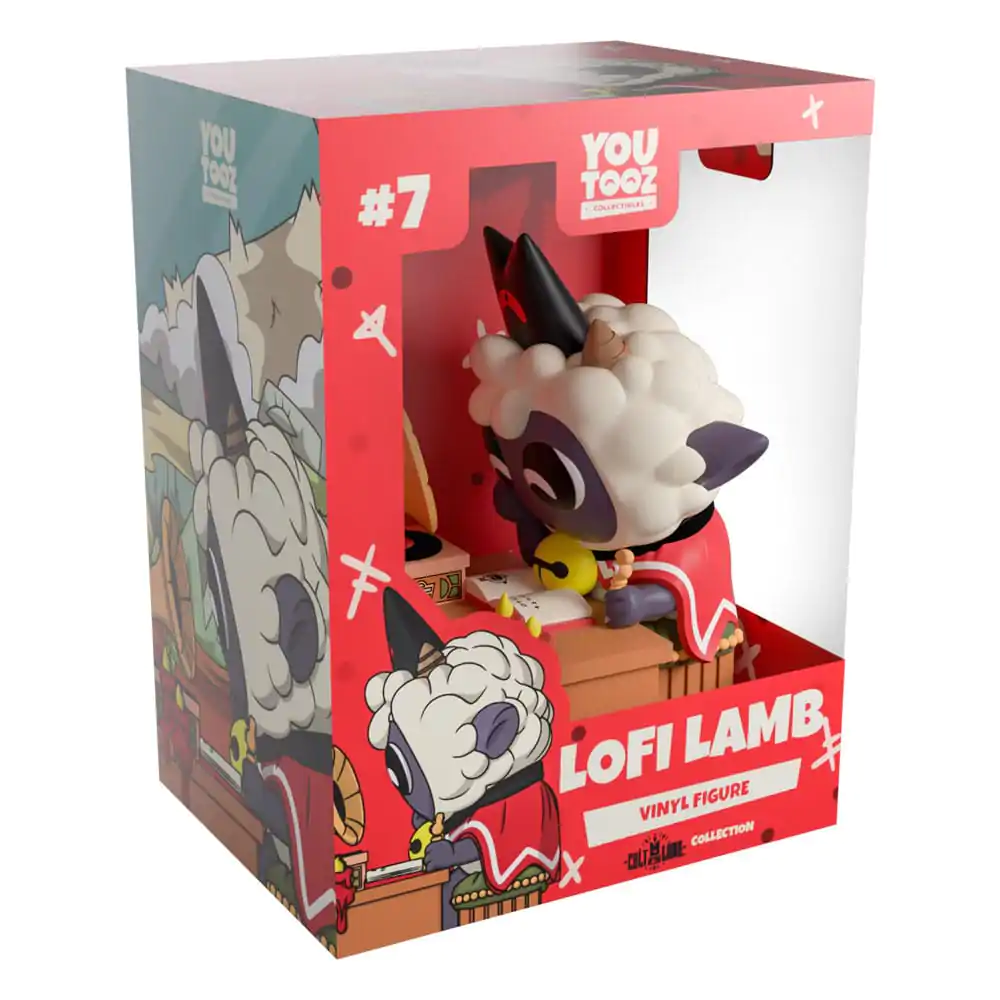 Cult of the Lamb Vinyl Figura Lofi Lamb 9 cm fotografija proizvoda