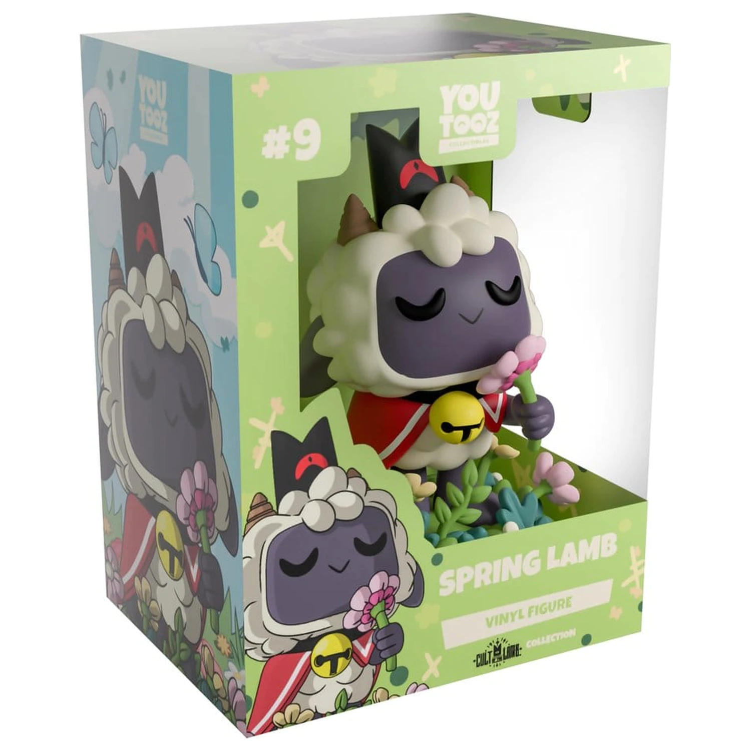 Cult of the Lamb Vinyl Figura Spring Lamb 10 cm fotografija proizvoda