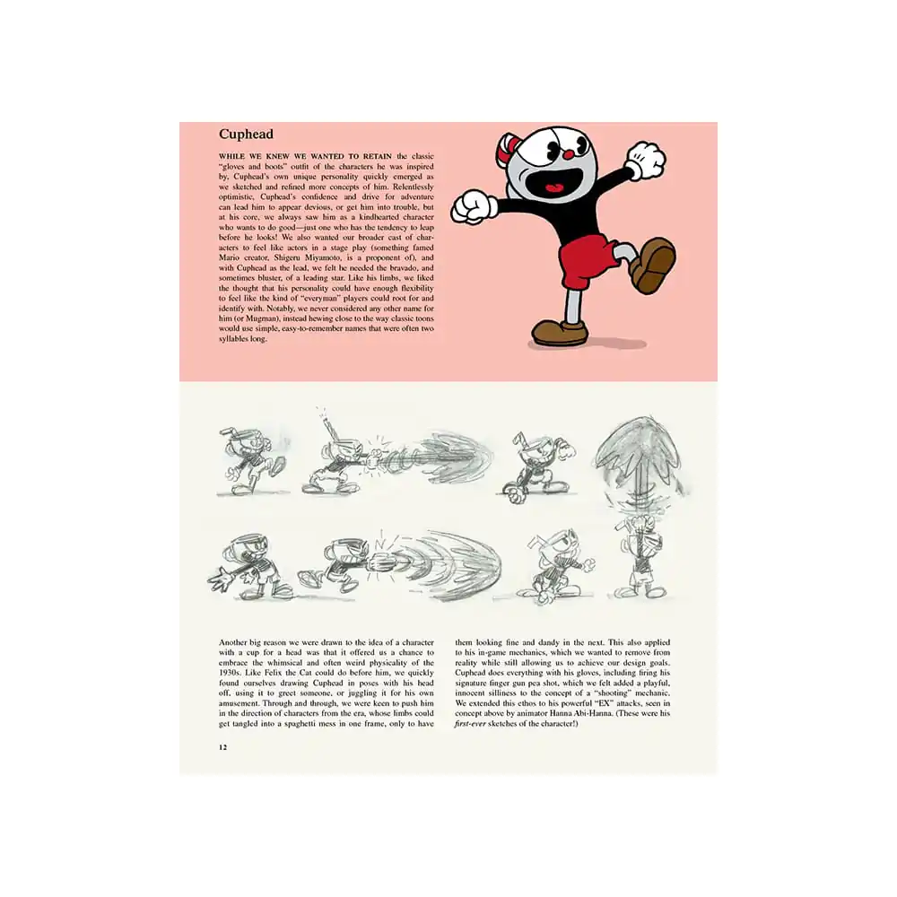 Cuphead Knjiga o umjetnosti The Art of Cuphead fotografija proizvoda