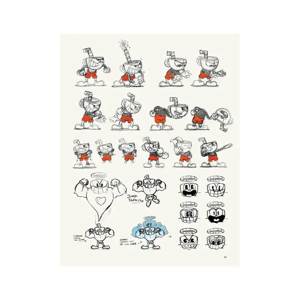 Cuphead Knjiga o umjetnosti The Art of Cuphead fotografija proizvoda