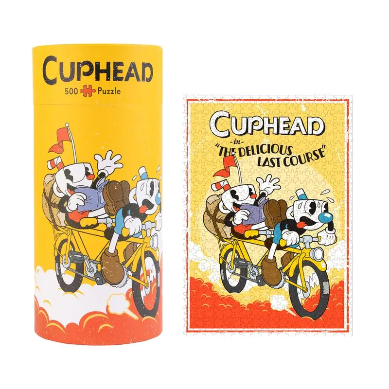 Cuphead Delicious Last Course puzzle 500 komada fotografija proizvoda