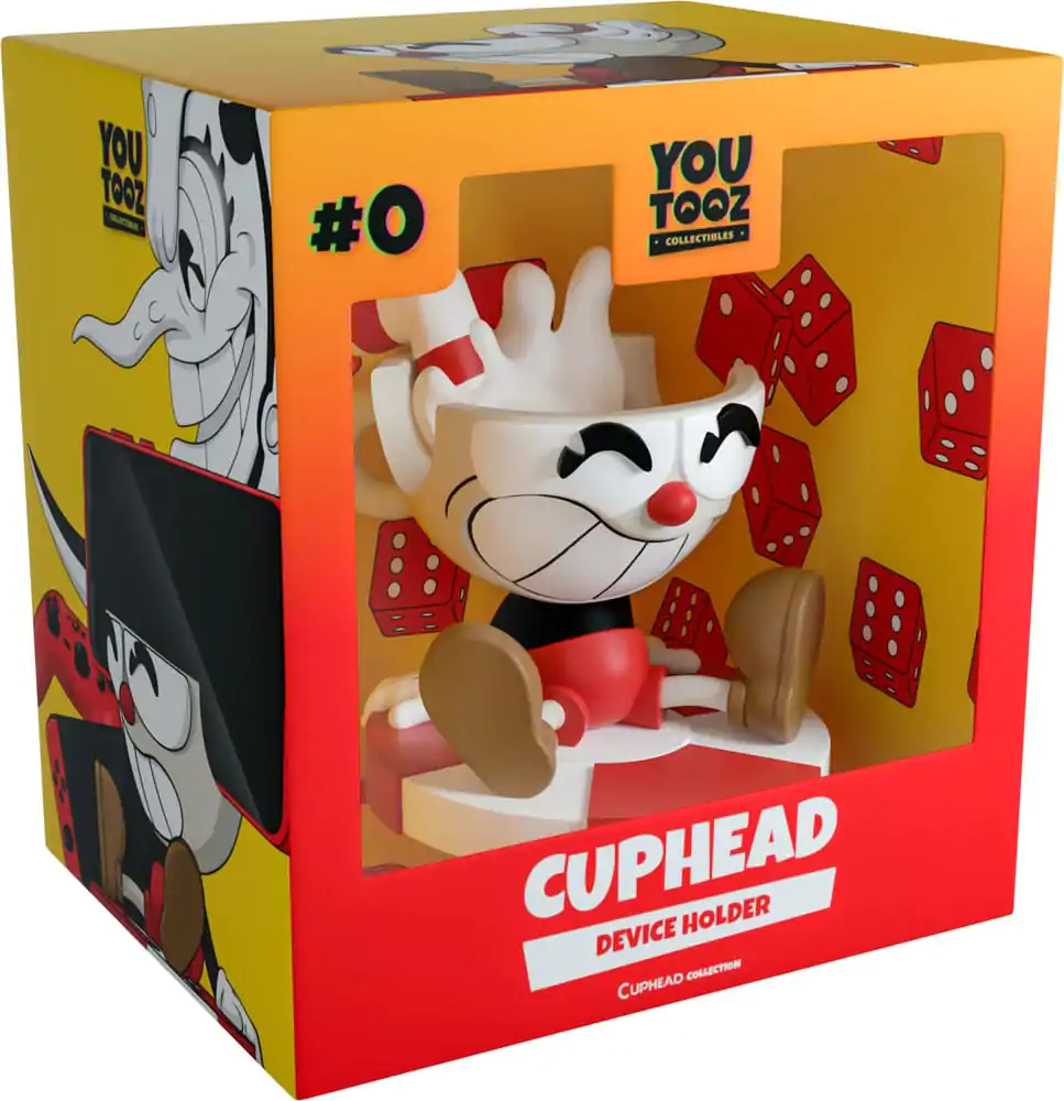 Cuphead Vinyl Figura Cuphead Device Holder 15 cm fotografija proizvoda