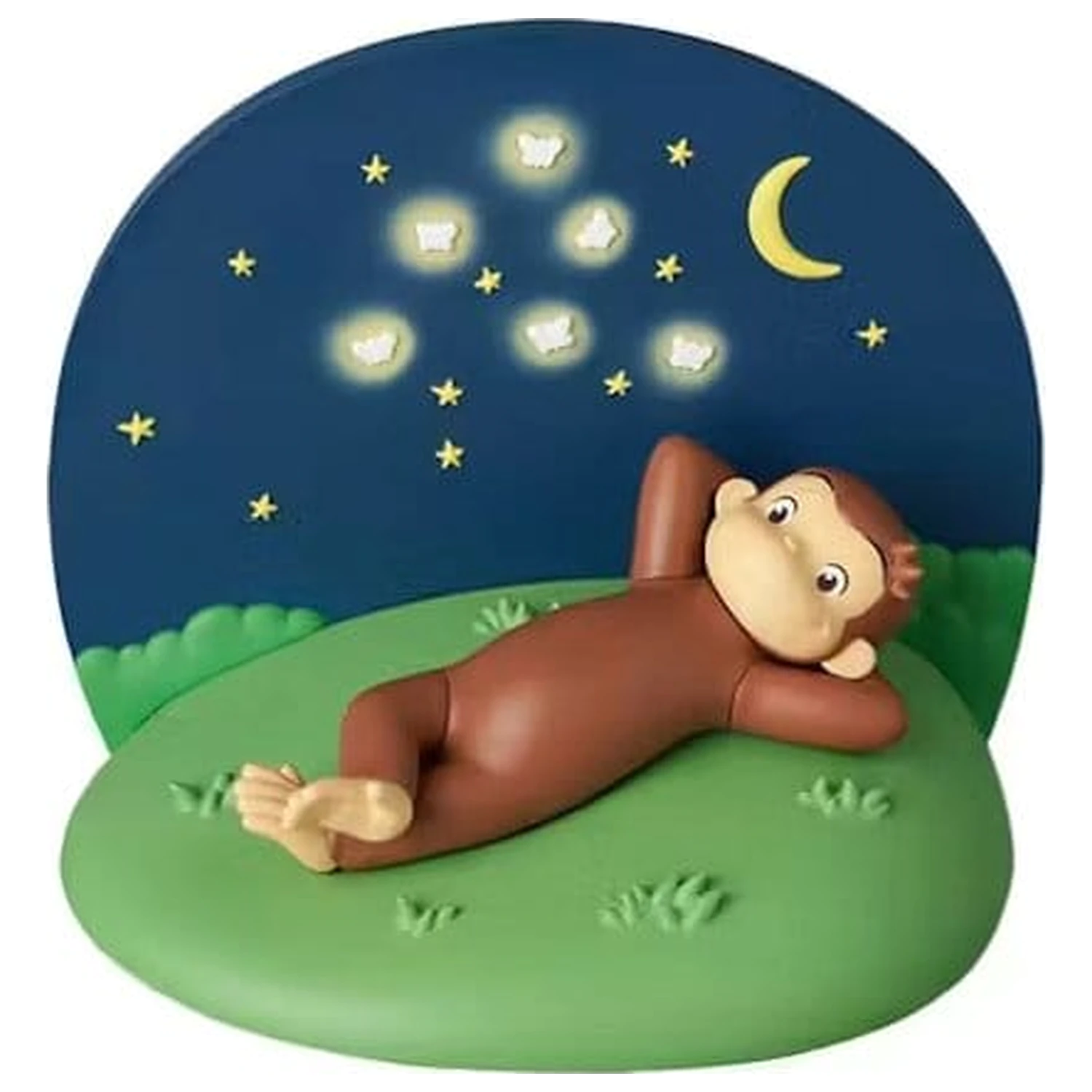 Curious George UDF Mini figura Polegnuti Rašireni položaj 6 cm fotografija proizvoda