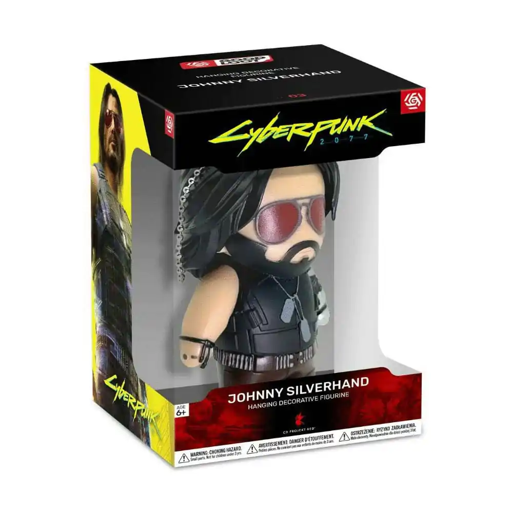 Cyberpunk 2077 Viseća Figurica Johnny Silverhand 10 cm fotografija proizvoda