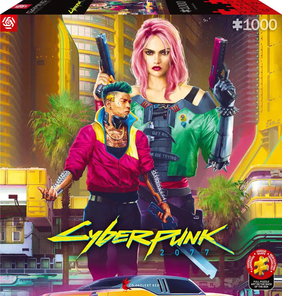 Cyberpunk 2077 slagalica Kitsch Style (1000 dijelova) fotografija proizvoda