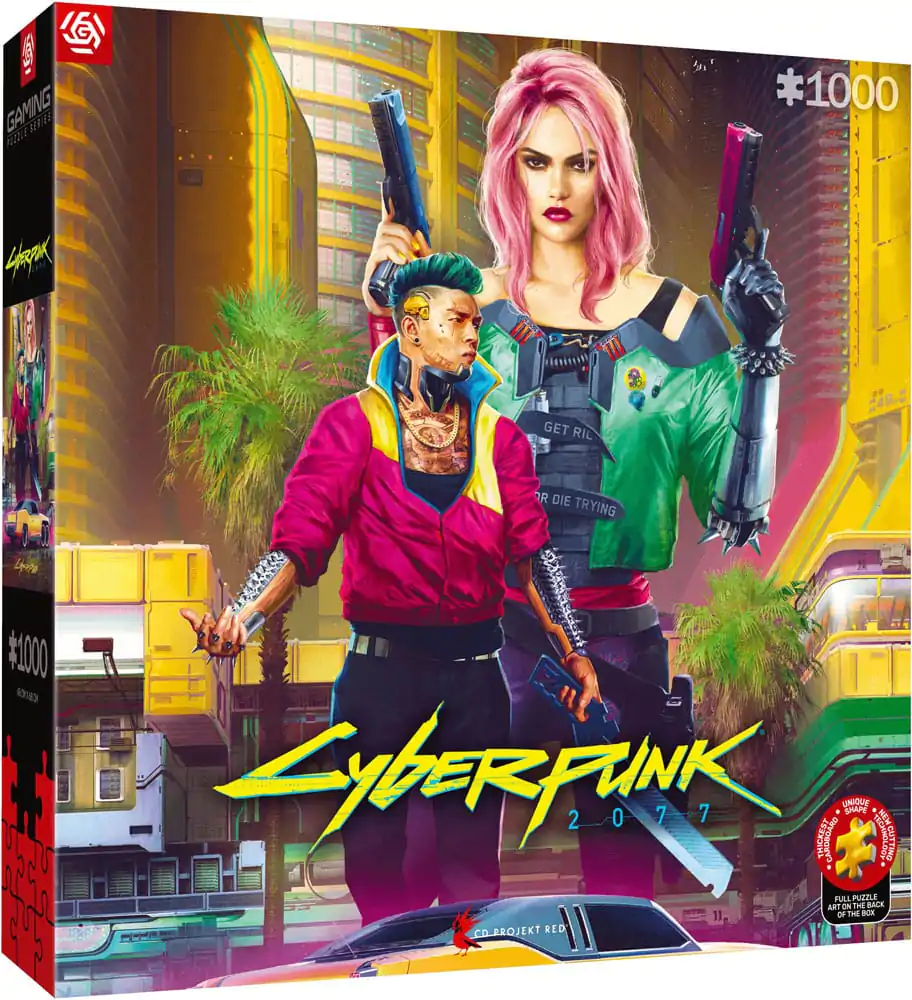 Cyberpunk 2077 slagalica Kitsch Style (1000 dijelova) fotografija proizvoda