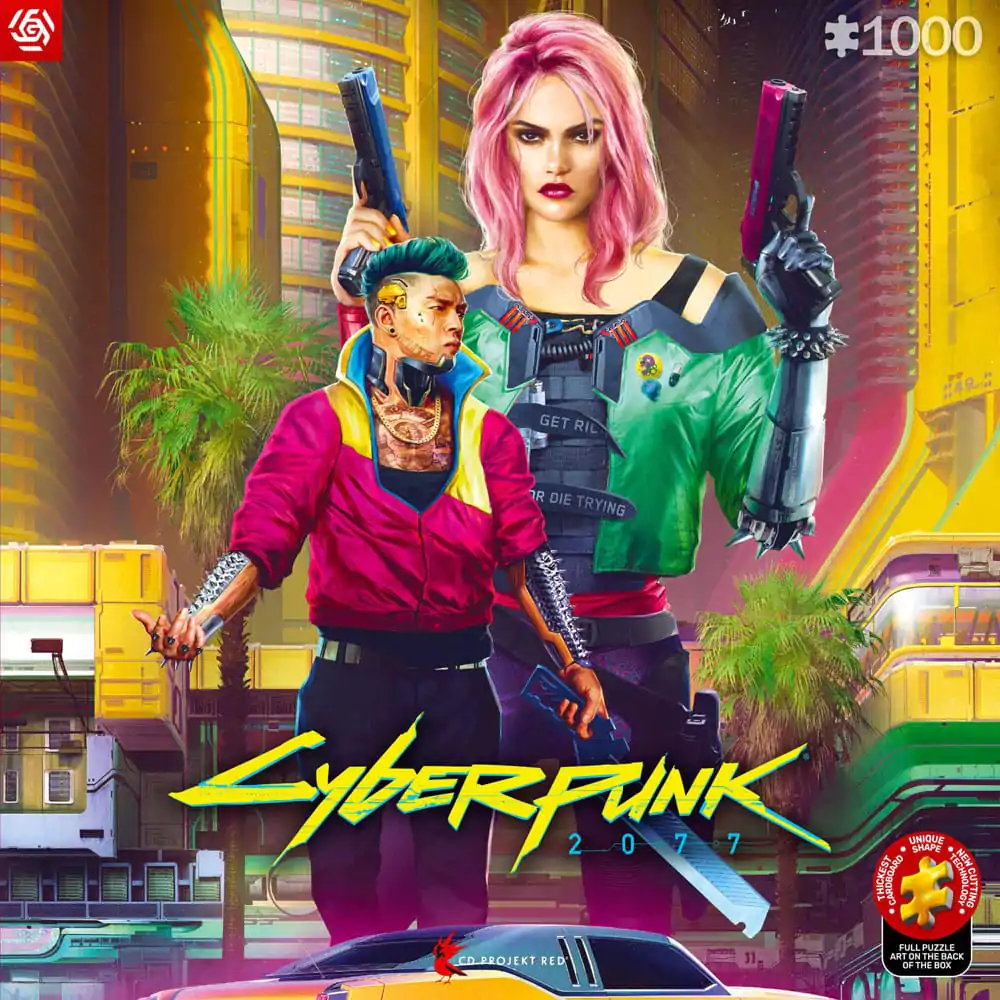 Cyberpunk 2077 slagalica Kitsch Style (1000 dijelova) fotografija proizvoda
