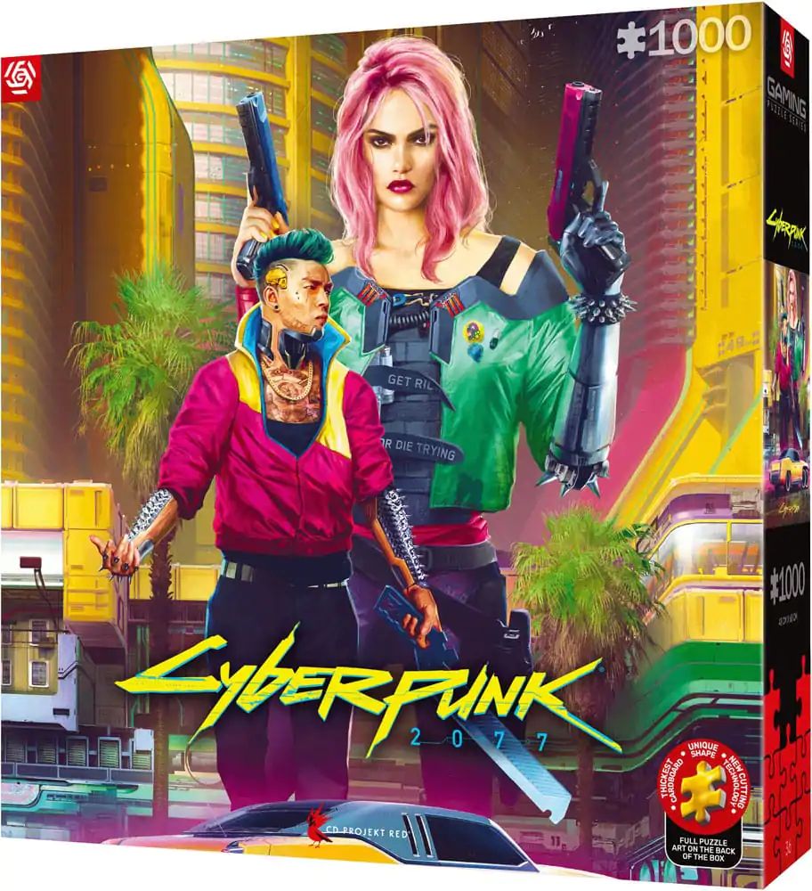 Cyberpunk 2077 slagalica Kitsch Style (1000 dijelova) fotografija proizvoda
