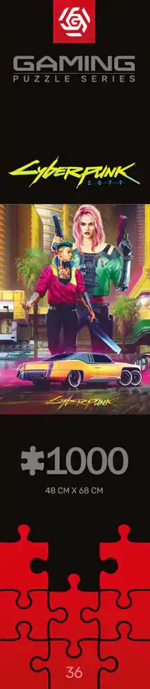 Cyberpunk 2077 slagalica Kitsch Style (1000 dijelova) fotografija proizvoda