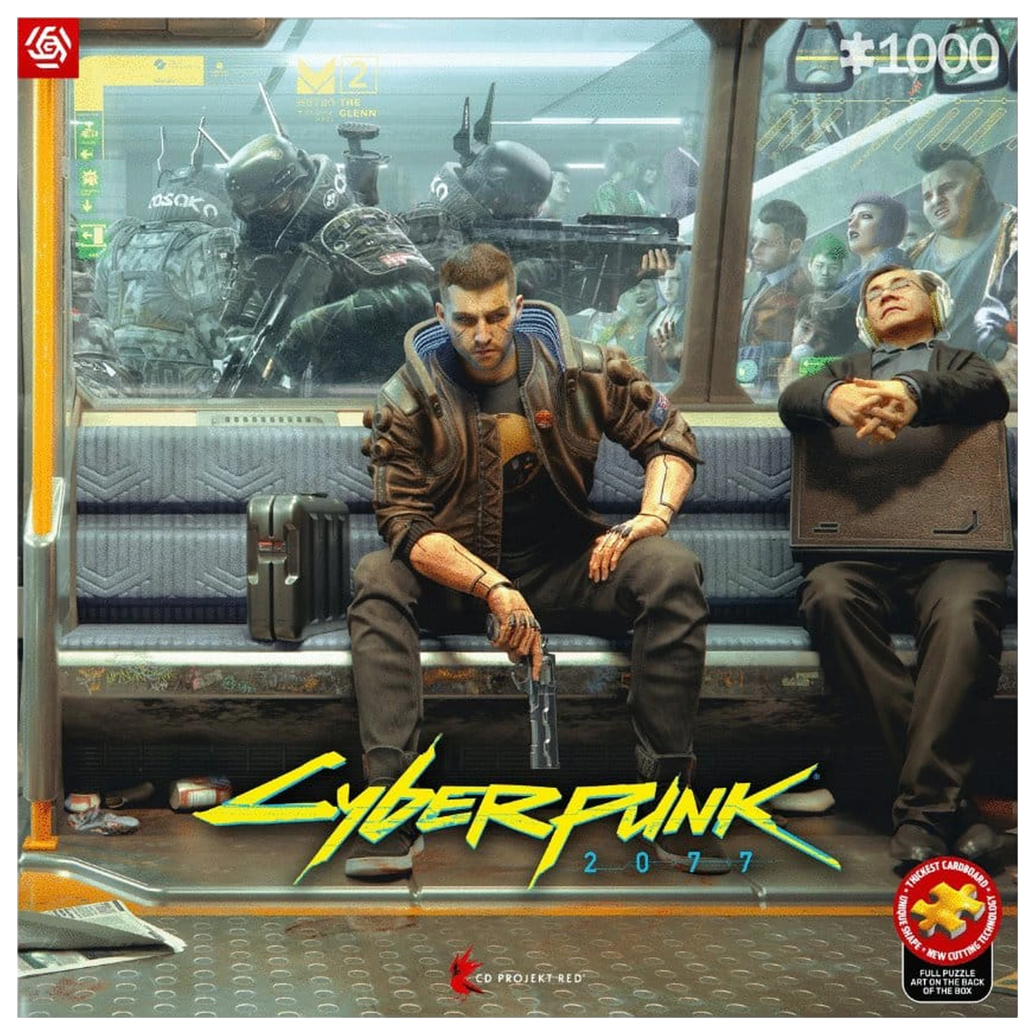 Cyberpunk 2077 Puzzle Metro (1000 komada) fotografija proizvoda