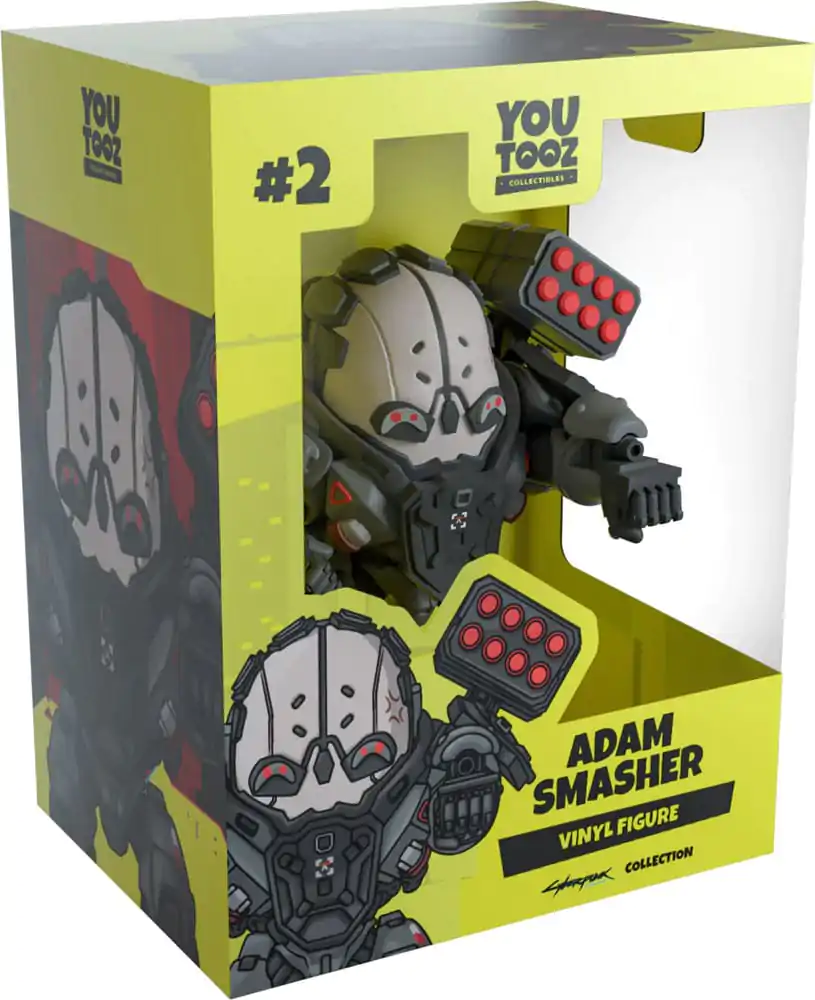 Cyberpunk 2077 Vinilna Figura Adam Smasher 10 cm fotografija proizvoda