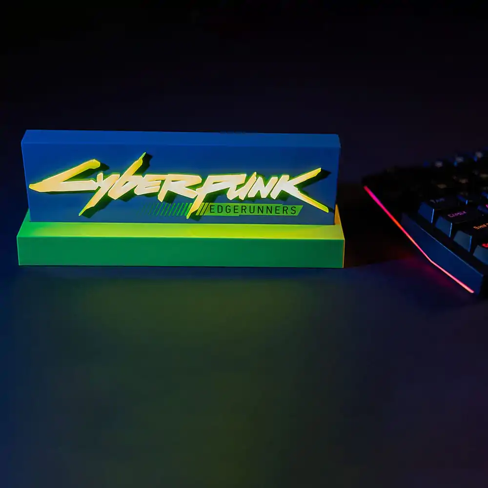 Cyberpunk Edgerunner LED-svjetlo Logo 22 cm fotografija proizvoda