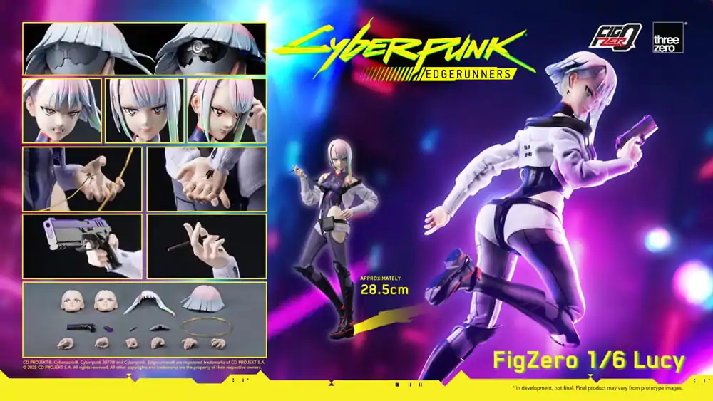 Cyberpunk: Edgerunners FigZero akcijska figura 1/6 Lucy 29 cm fotografija proizvoda