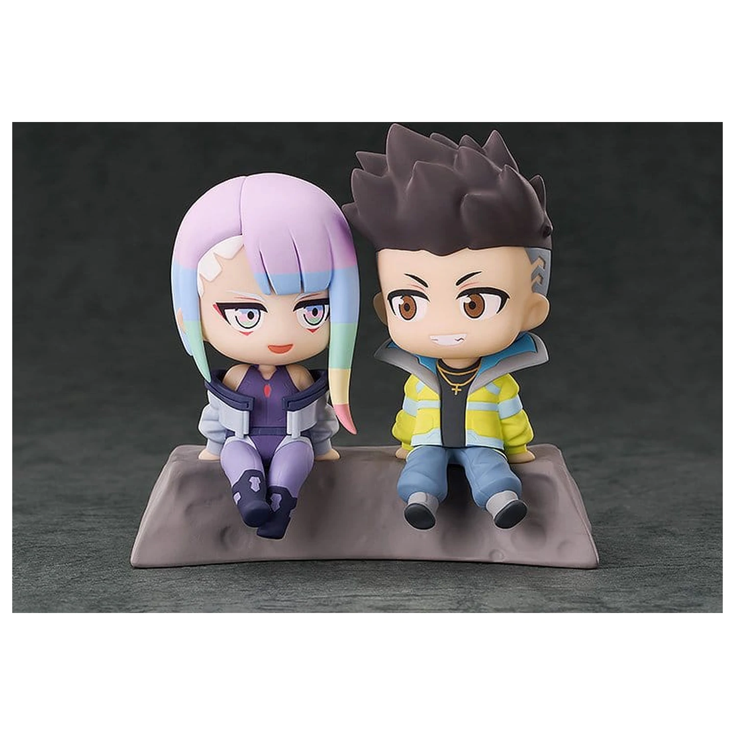 Cyberpunk: Edgerunners Qset+ PVC figure pakiranje od 2 komada David & Lucy 8 cm fotografija proizvoda