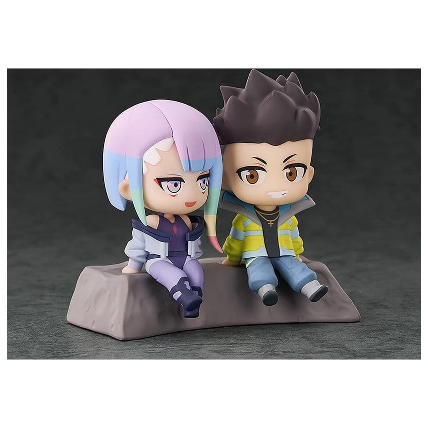 Cyberpunk: Edgerunners Qset+ PVC figure pakiranje od 2 komada David & Lucy 8 cm fotografija proizvoda