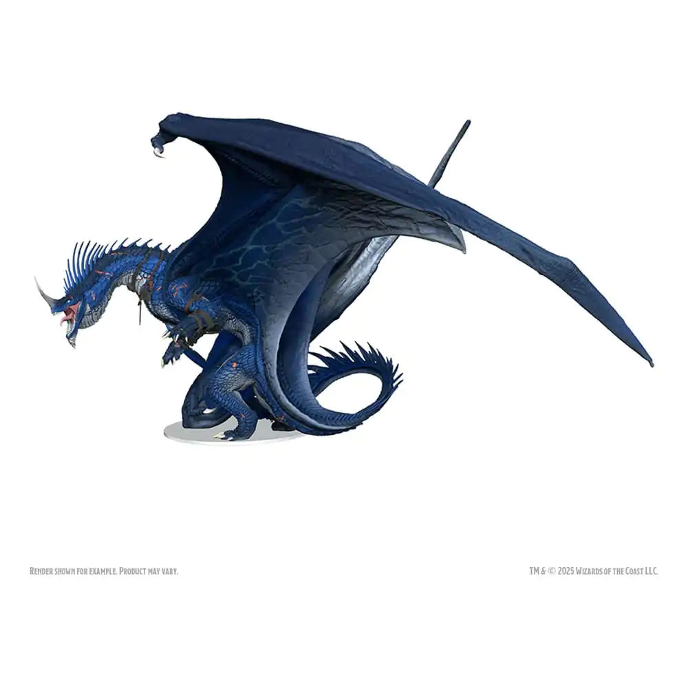 D&amp;D Icons of the Realms Boxed prepainted Minijature Ancient Blue Dragon 20 cm fotografija proizvoda