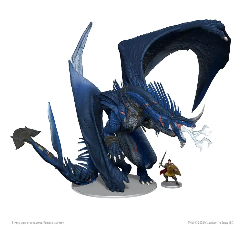 D&amp;D Icons of the Realms Boxed prepainted Minijature Ancient Blue Dragon 20 cm fotografija proizvoda