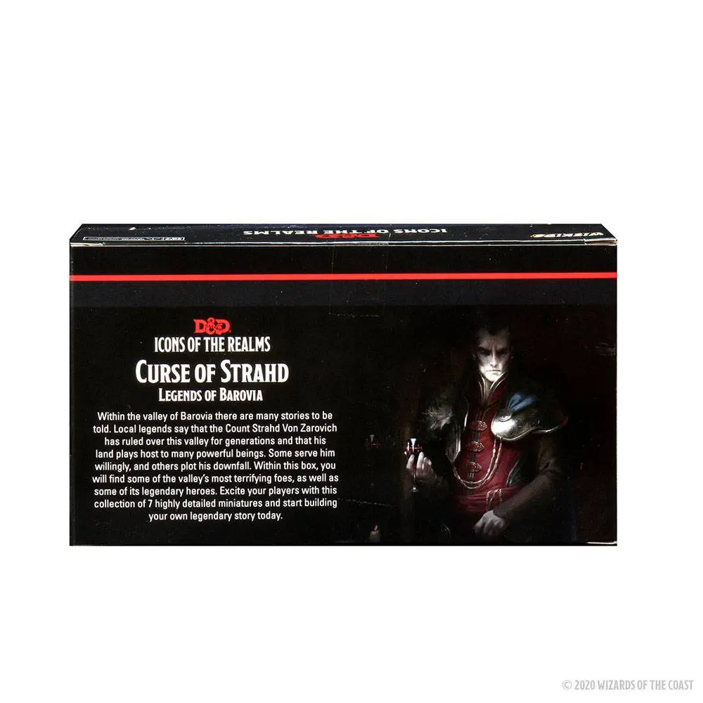 D&D Icons of the Realms: Curse of Strahd pre-painted Miniatures Legends of Barovia Premium Box Set – Figurice, prethodno obojane, Premium set u kutiji fotografija proizvoda