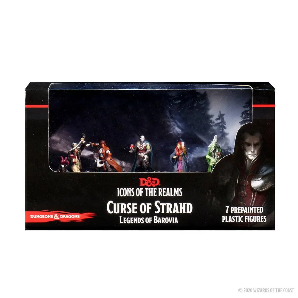 D&D Icons of the Realms: Curse of Strahd pre-painted Miniatures Legends of Barovia Premium Box Set – Figurice, prethodno obojane, Premium set u kutiji fotografija proizvoda