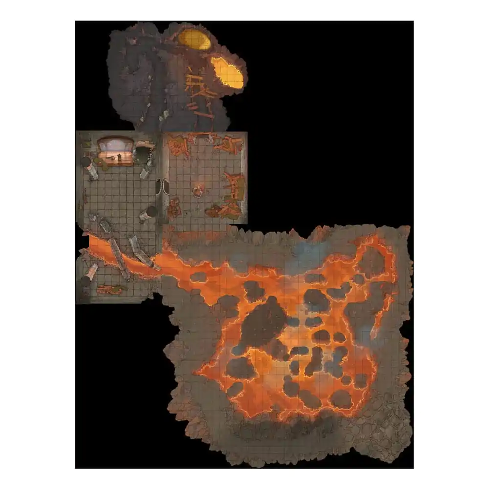 D&D Icons of the Realms pre-painted Miniatures Adventure in a Box - Red Dragon's Lair - Obojene minijature avanture u kutiji fotografija proizvoda