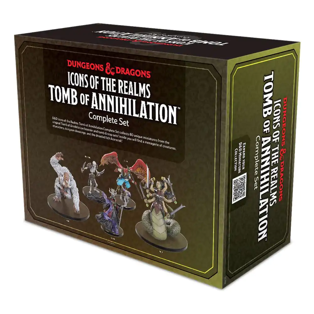 D&D Icons of the Realms pre-painted Miniatures Tomb of Annihilation - Kompletni set fotografija proizvoda