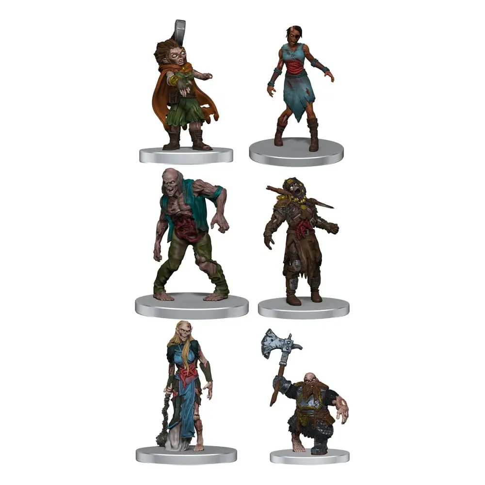 D&D Icons of the Realms pre-painted Miniatures Undead Armies - Set zombija fotografija proizvoda