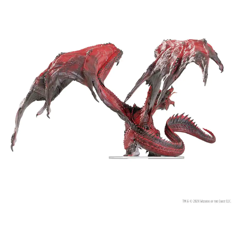 D&D Icons of the Realms Prepainted Minijatura Odrasli Crveni Zmaj Tiran 18 cm fotografija proizvoda