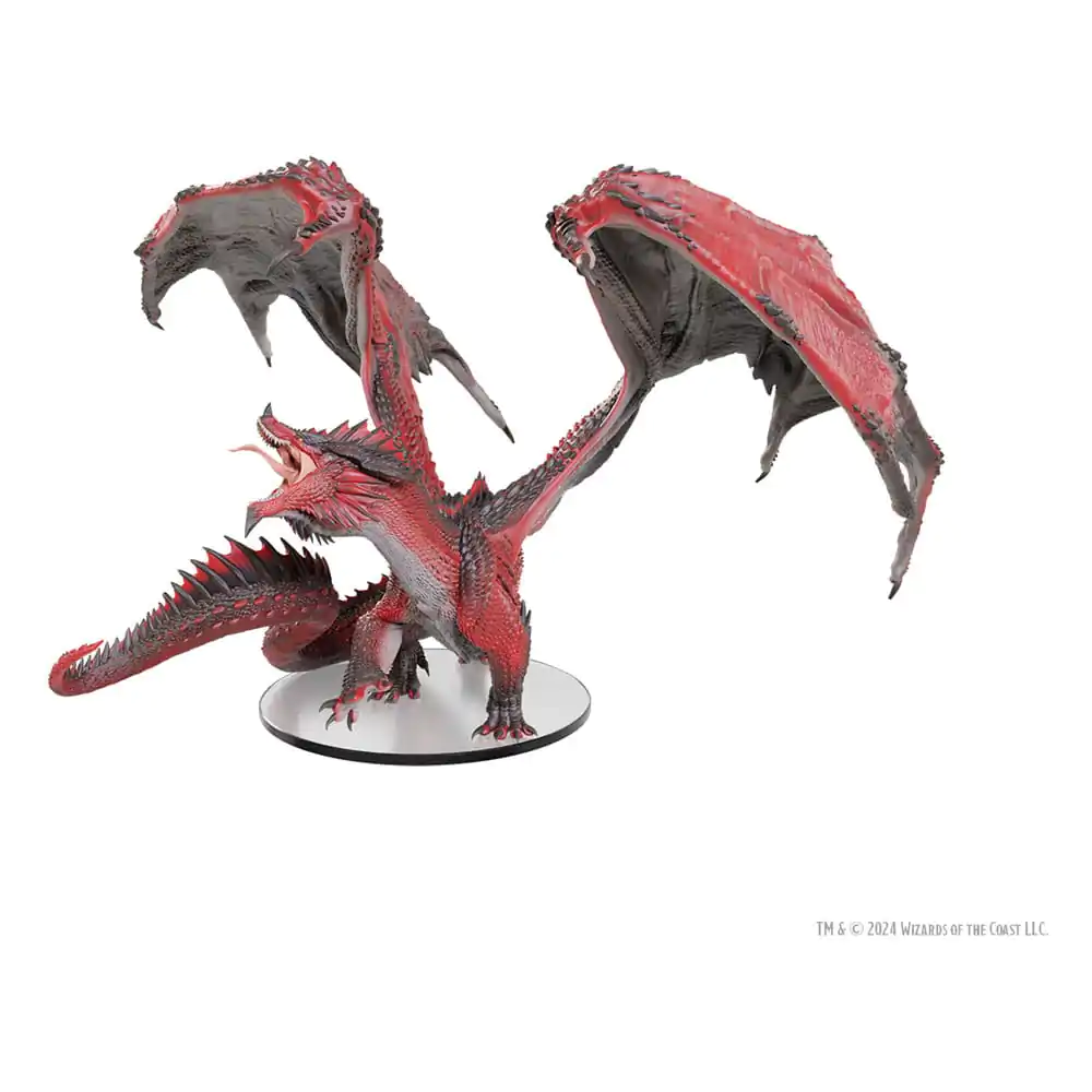 D&D Icons of the Realms Prepainted Minijatura Odrasli Crveni Zmaj Tiran 18 cm fotografija proizvoda