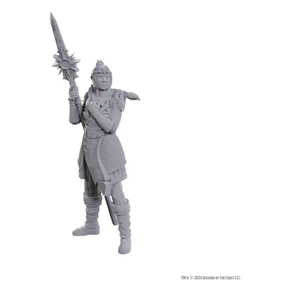 D&D Nolzur's Marvelous Miniatures Neobojana Minijatura Lae'zel & Shadowheart fotografija proizvoda