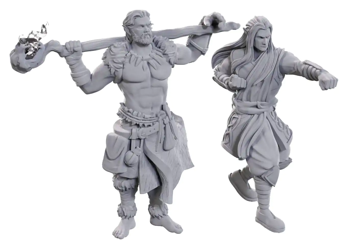 D&D Nolzur's Marvelous Miniatures Neobojane Mini figure 2-Pack Archdruid & Martial Arts Adept fotografija proizvoda