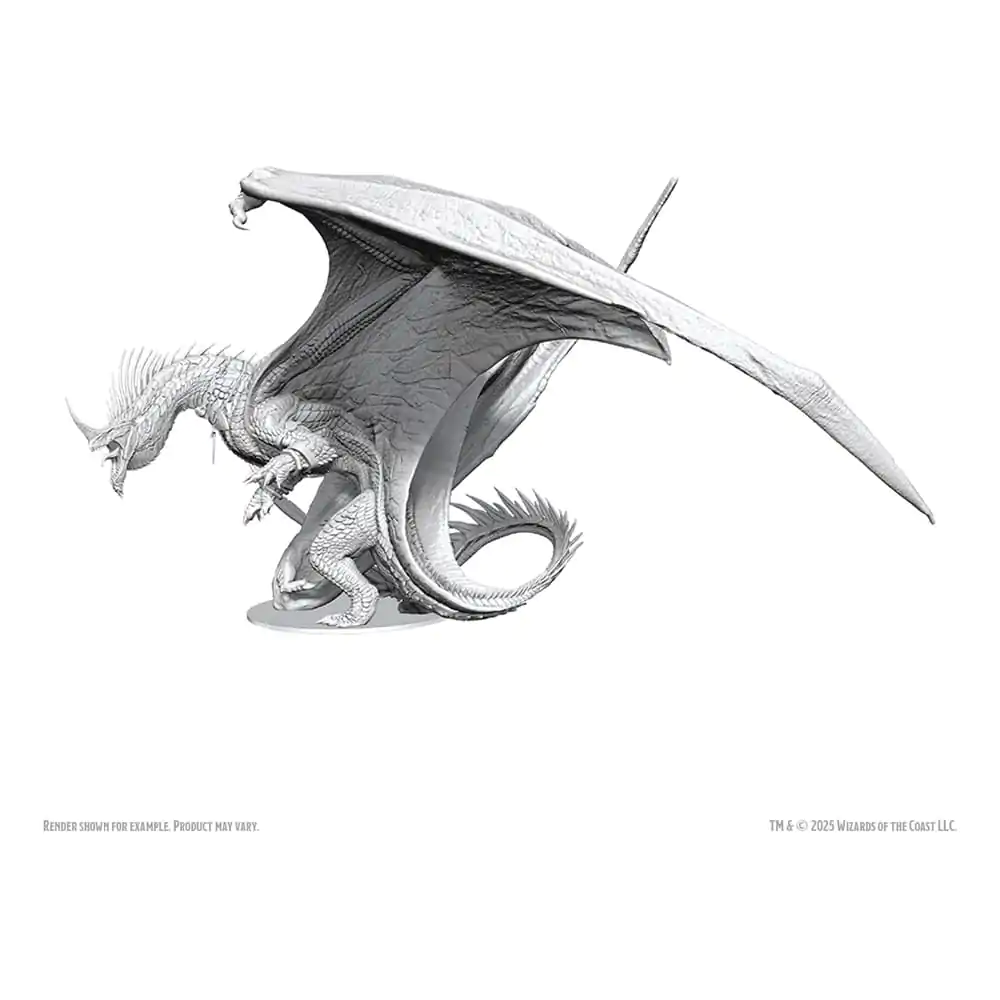 D&D Nolzur's Marvelous Miniatures Neobojene minijature Ancient Blue Dragon 20 cm fotografija proizvoda