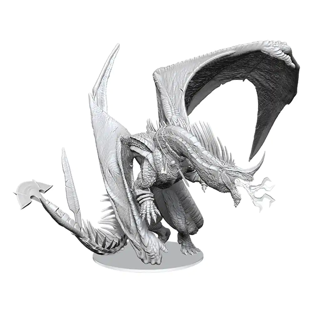 D&D Nolzur's Marvelous Miniatures Neobojene minijature Ancient Blue Dragon 20 cm fotografija proizvoda