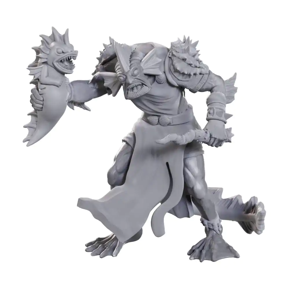 D&D Nolzur's Marvelous Miniatures Neobojane Miniature Sahuagin svećenica fotografija proizvoda