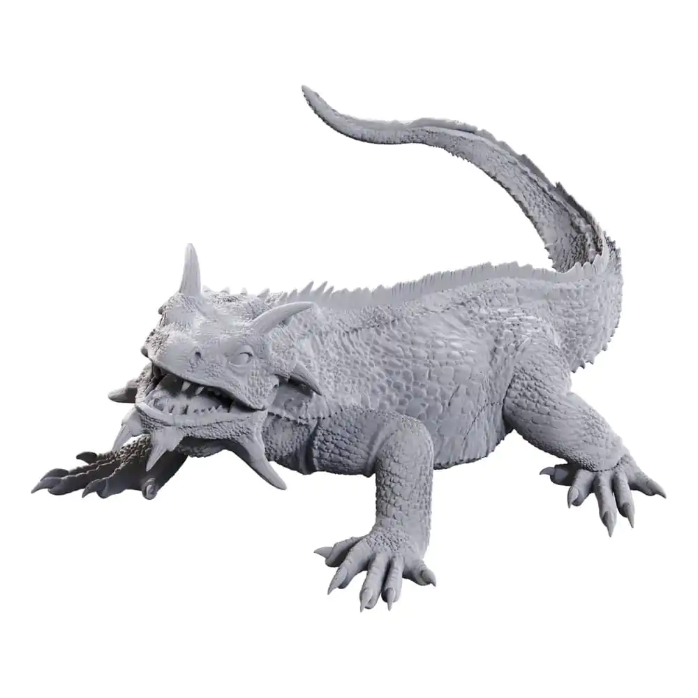D&D Nolzur's Marvelous Miniatures neobojene minijature Tortle Druid & Wild Shape Giant Lizard fotografija proizvoda