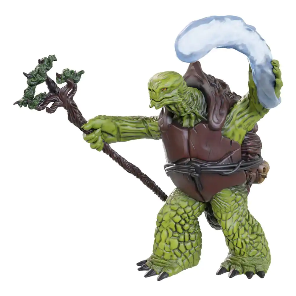 D&D Nolzur's Marvelous Miniatures neobojene minijature Tortle Druid & Wild Shape Giant Lizard fotografija proizvoda