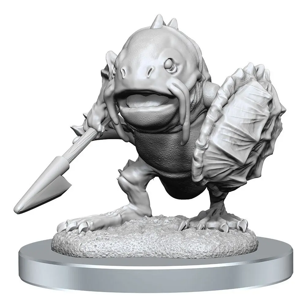 D&D Nolzur's Marvelous Miniatures Neobojene Mini Figure 2-Pack Locathah & Seal fotografija proizvoda