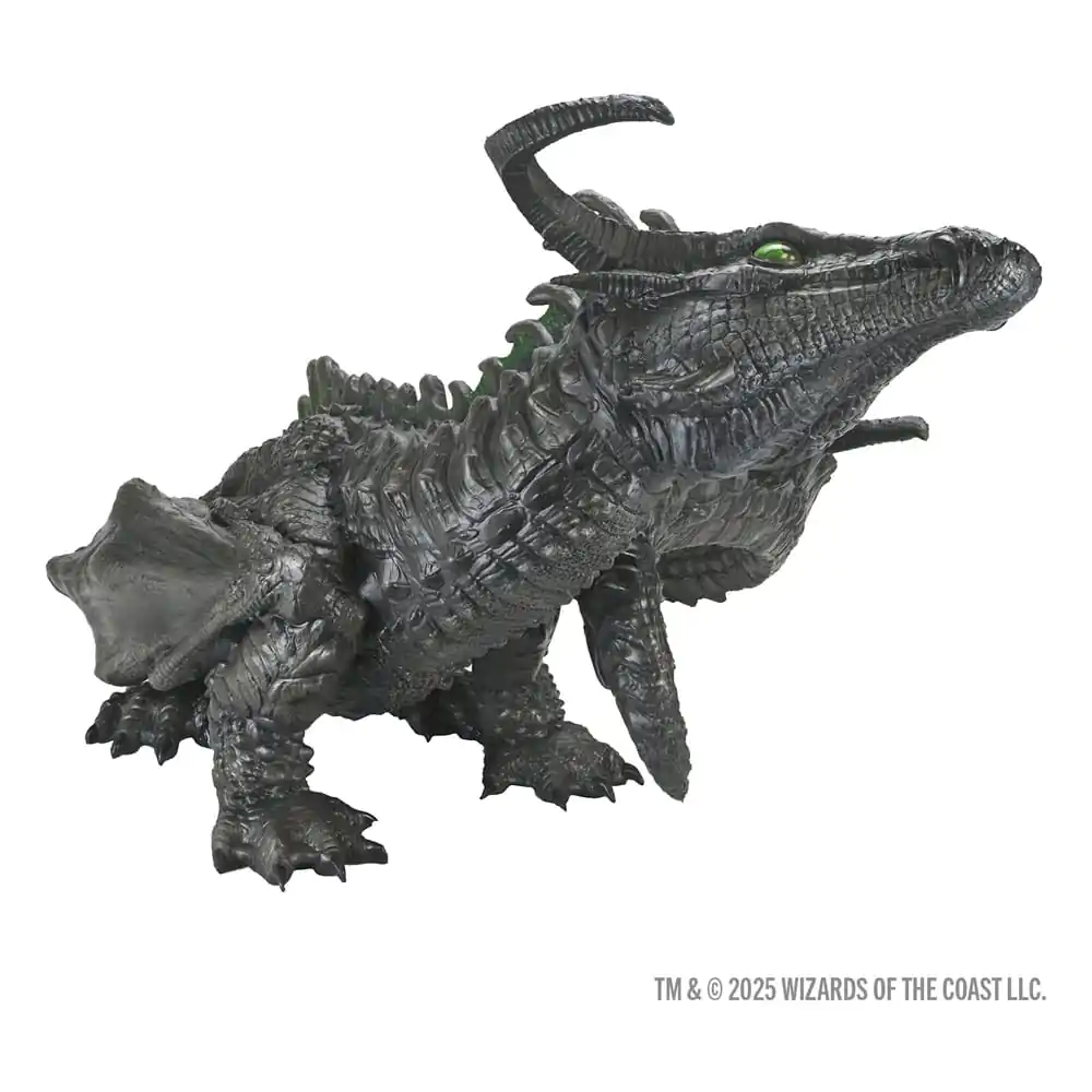D&D Replicas of the Realms figura od pjene u prirodnoj veličini Black Dragon Wyrmling 46 cm fotografija proizvoda