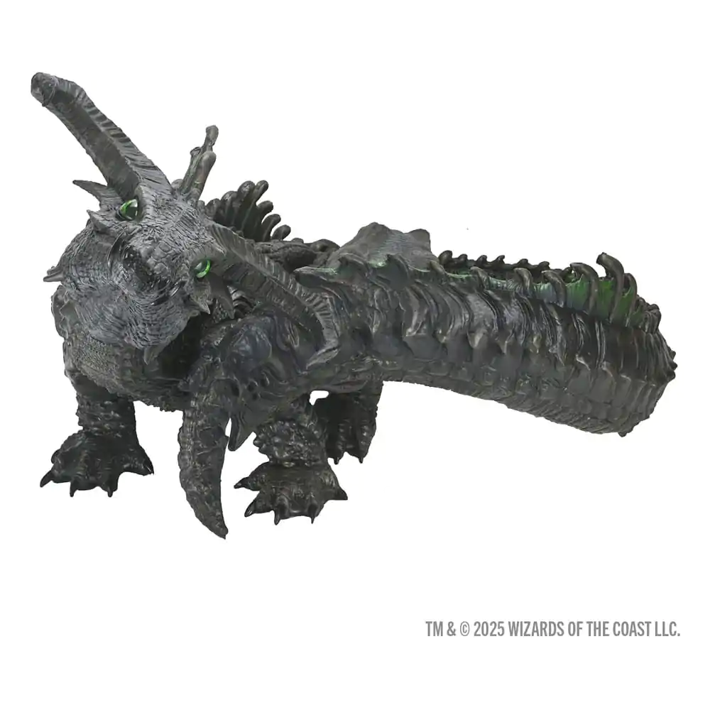 D&D Replicas of the Realms figura od pjene u prirodnoj veličini Black Dragon Wyrmling 46 cm fotografija proizvoda